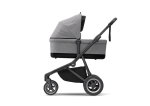 Thule Комбинирана количка 2в1 Sleek - Grey Melange/шаси Black